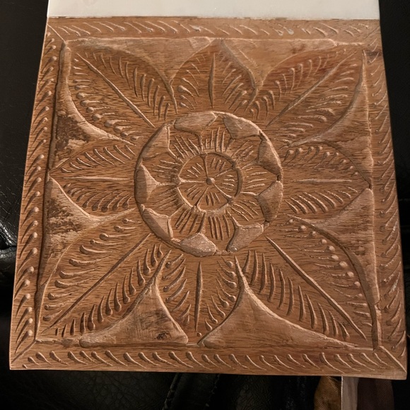 Marble & Wood Serving Board - Picture 5 of 10